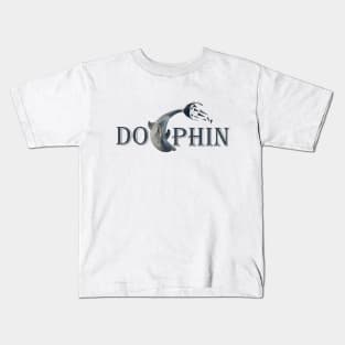 dolphin lowpoly art Kids T-Shirt